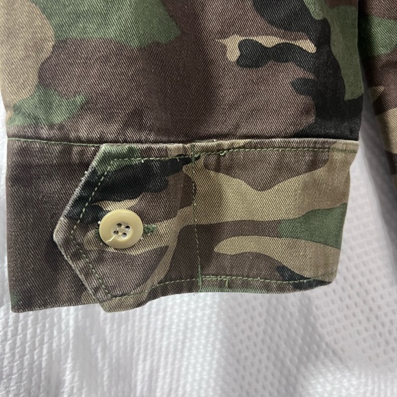 EPTM Mens Green Camouflage Jacket - Picture 3 of 9